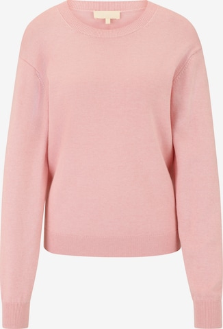 Pull-over Les Lunes en rose : devant