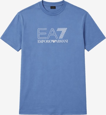 EA7 Emporio Armani Shirt in Blue: front