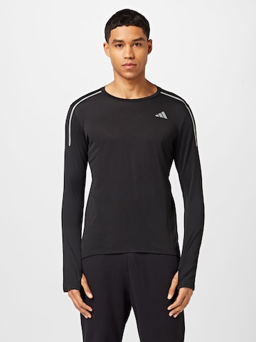 ADIDAS PERFORMANCE Performance Shirt 'Fast Engineered' in Black: front