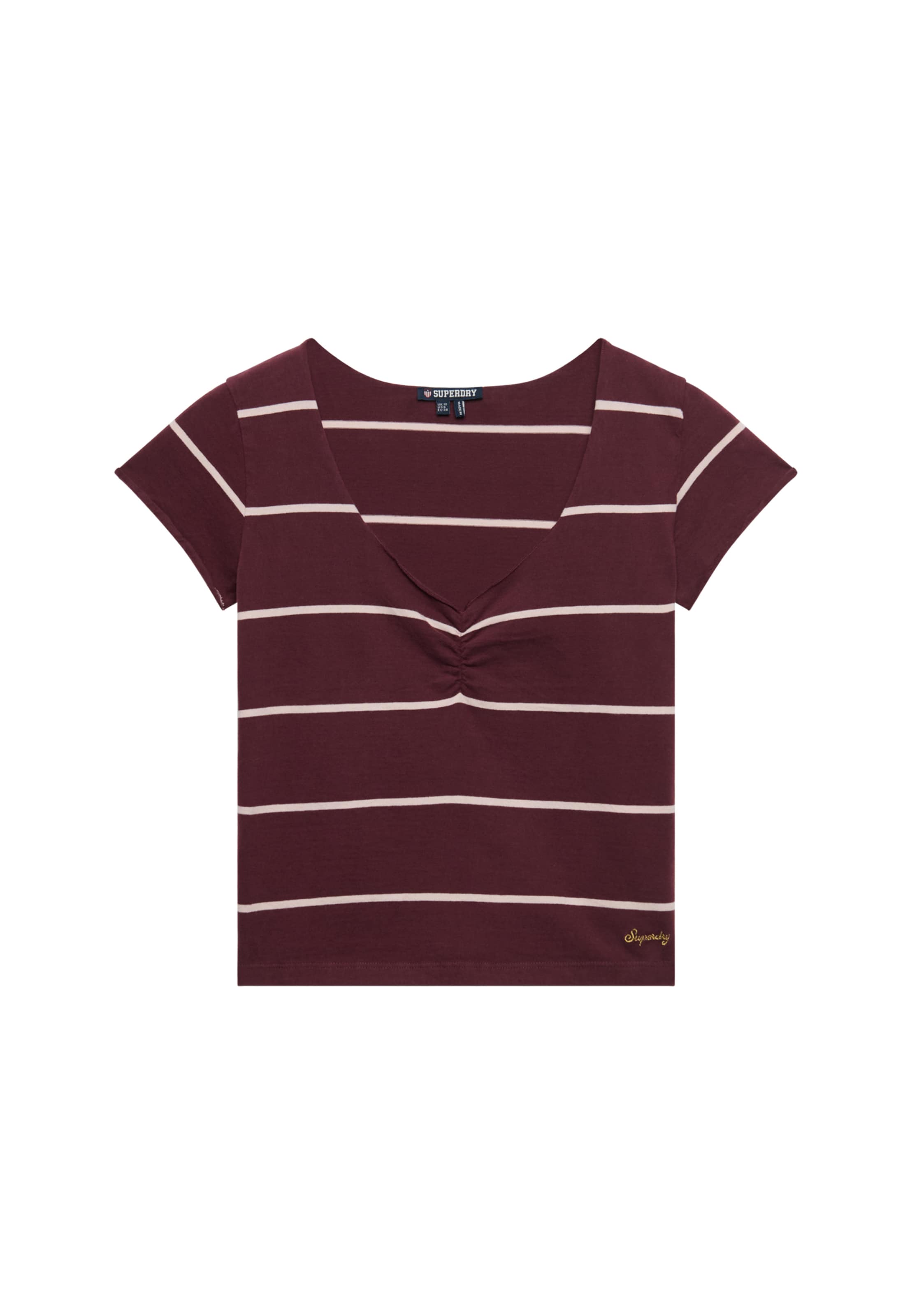 T-shirt Superdry & Co en rouge : devant