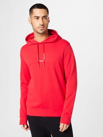 ARMANI EXCHANGE Regular Fit Sweatshirt i rød: forside