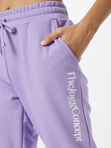 The Jogg Concept Tapered Pants 'SAFINE' in Purple