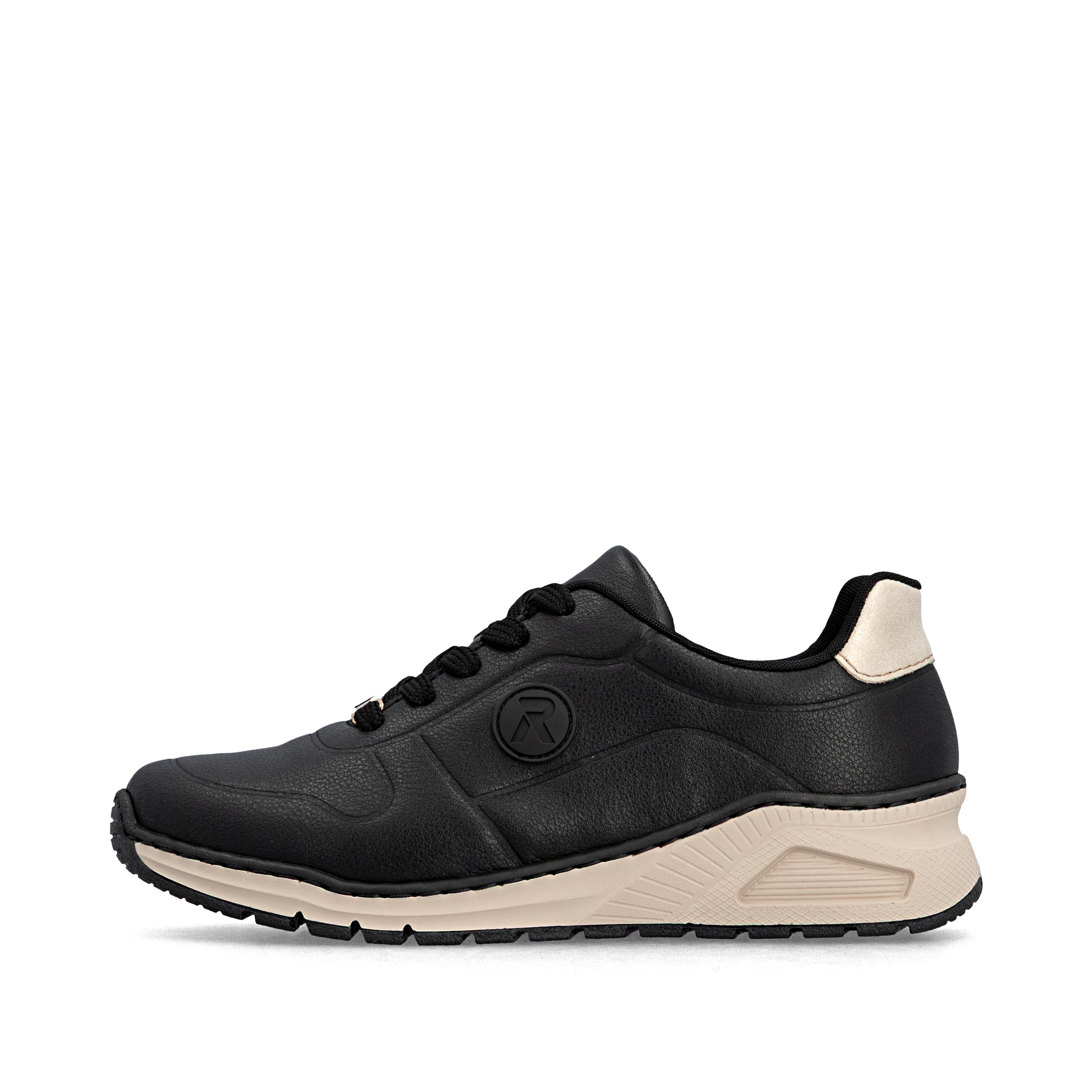 Baskets basses Rieker en noir