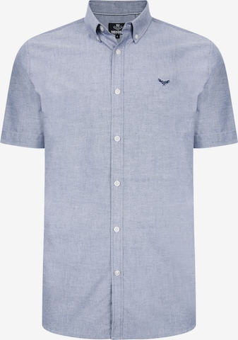 Chemise 'Inferno' Threadbare en bleu : devant