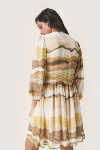 SOAKED IN LUXURY Kleid 'Josefine ' in Beige