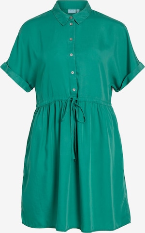 VILA - Vestido camisero 'BINNA' en verde: frente