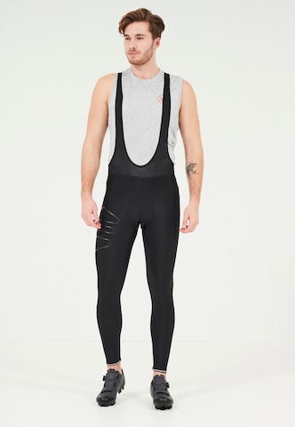 ENDURANCE Skinny Workout Pants 'Gorsk' in Black: front