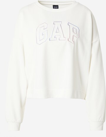 GAP Sweatshirt i vit: framsida