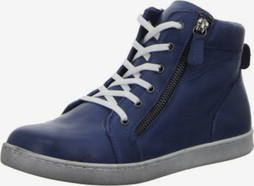 ANDREA CONTI High-Top Sneakers in Blue: front