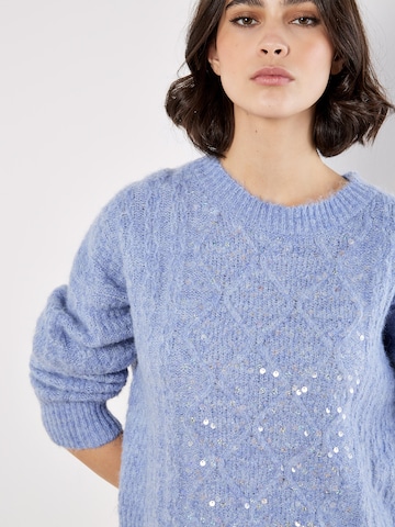 Pull-over Apricot en bleu