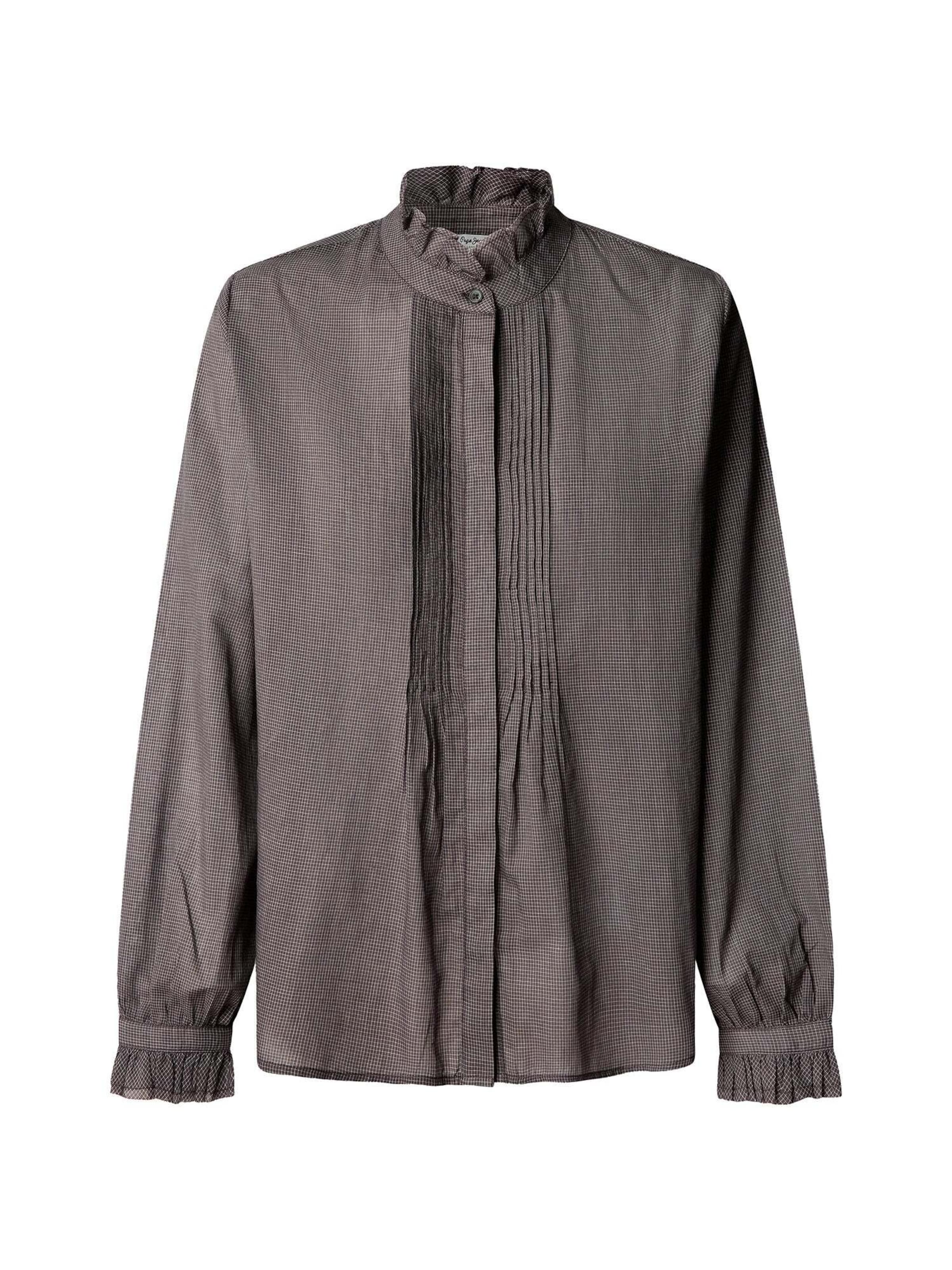 Pepe Jeans Bluse 'June' in L in braun / weiß, Produktansicht