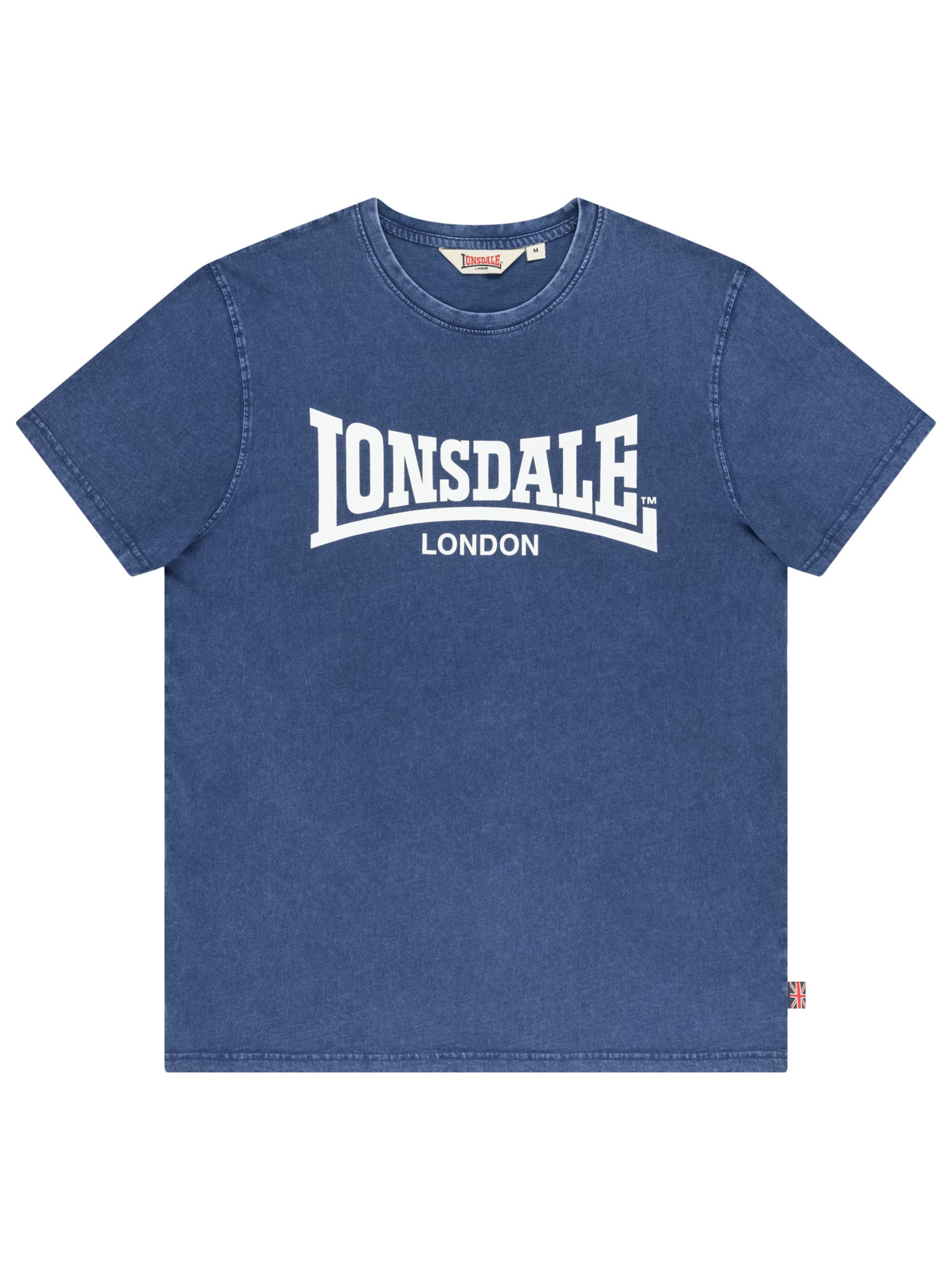 T-Shirt 'Stofa' LONSDALE en bleu : devant