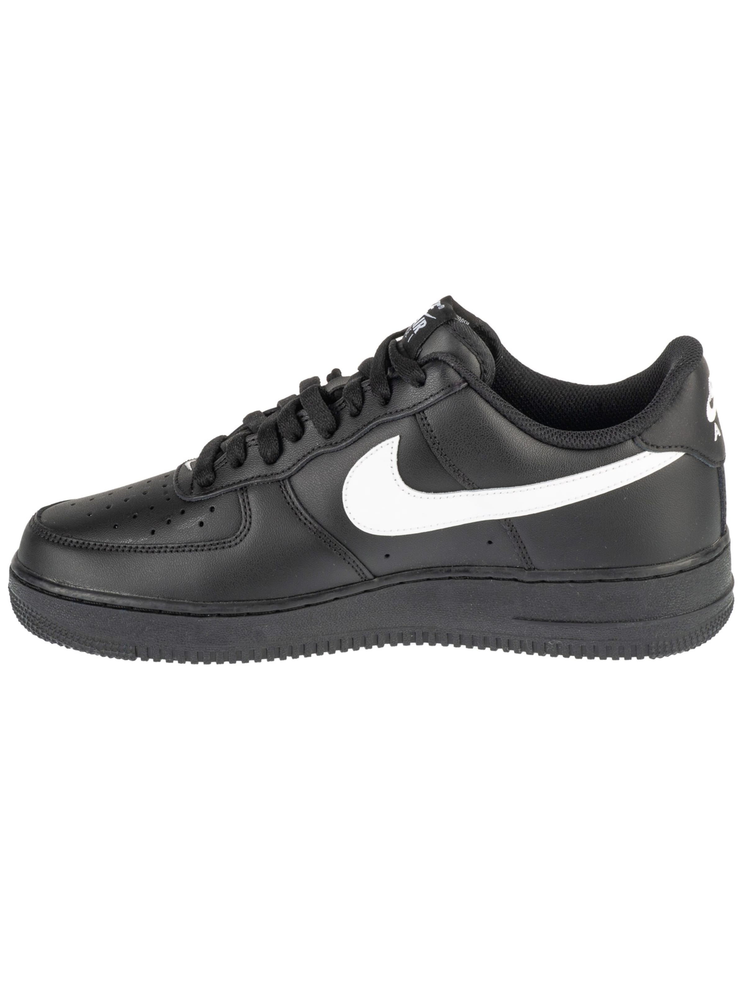 NIKE Sneakers 'Nike Air Force 1 07' in Black: front