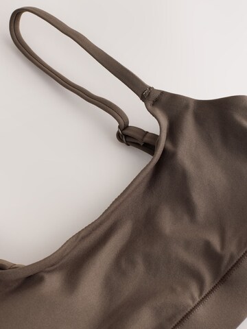 self. Bustier BH in Braun