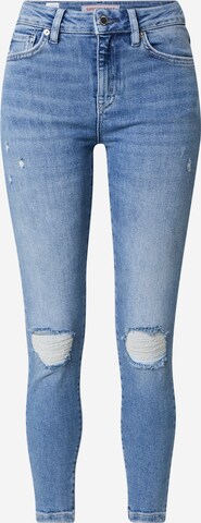 Skinny Jean Superdry en bleu : devant