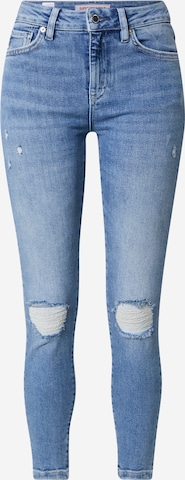 Superdry Skinny Jeans in Blauw: voorkant