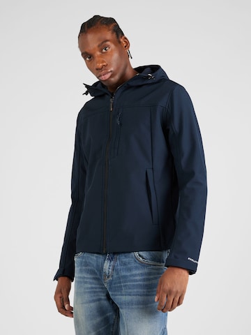 Superdry Tussenjas in Blauw: voorkant