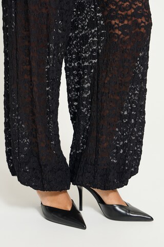 Barrel Pantalon 'IHOFELIE' ICHI en noir