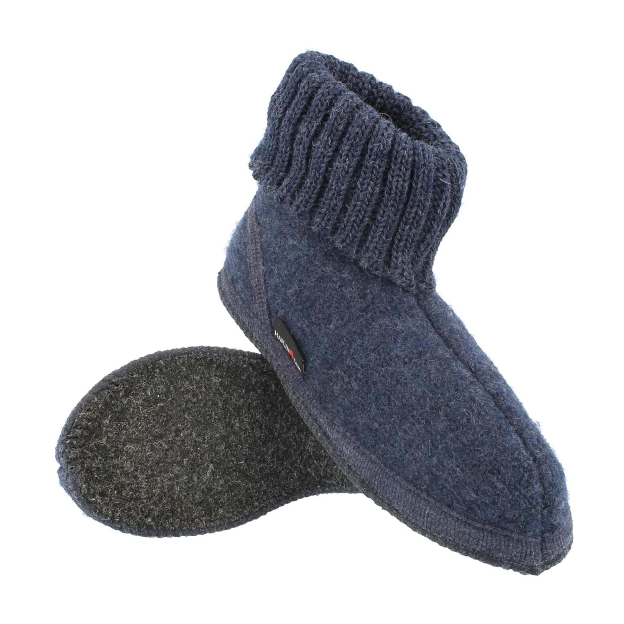 HAFLINGER Slippers in Blue