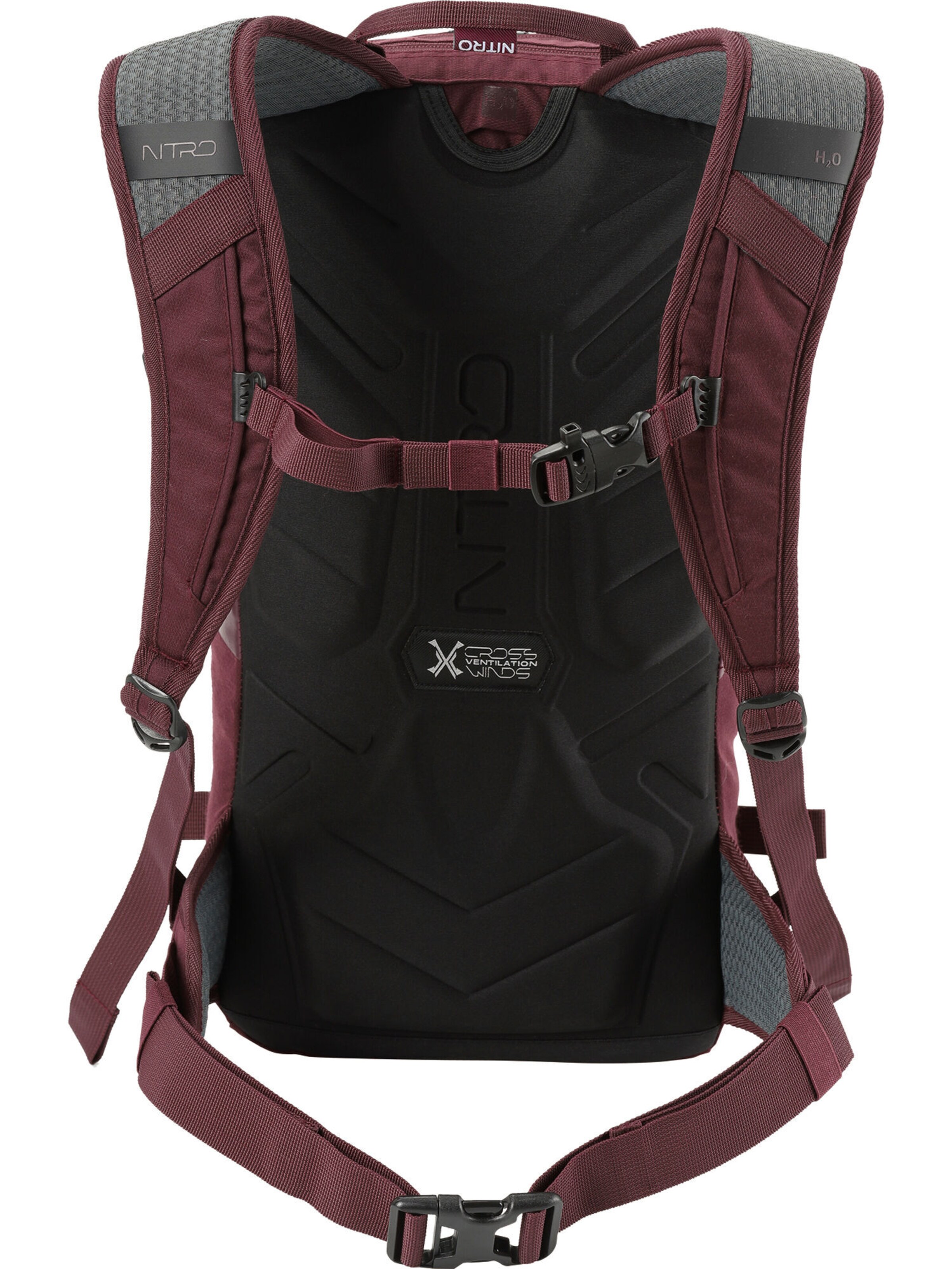 NITRO Rucksack ROVER 14 in Rot