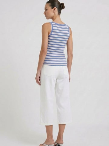 OUI Top in Blau