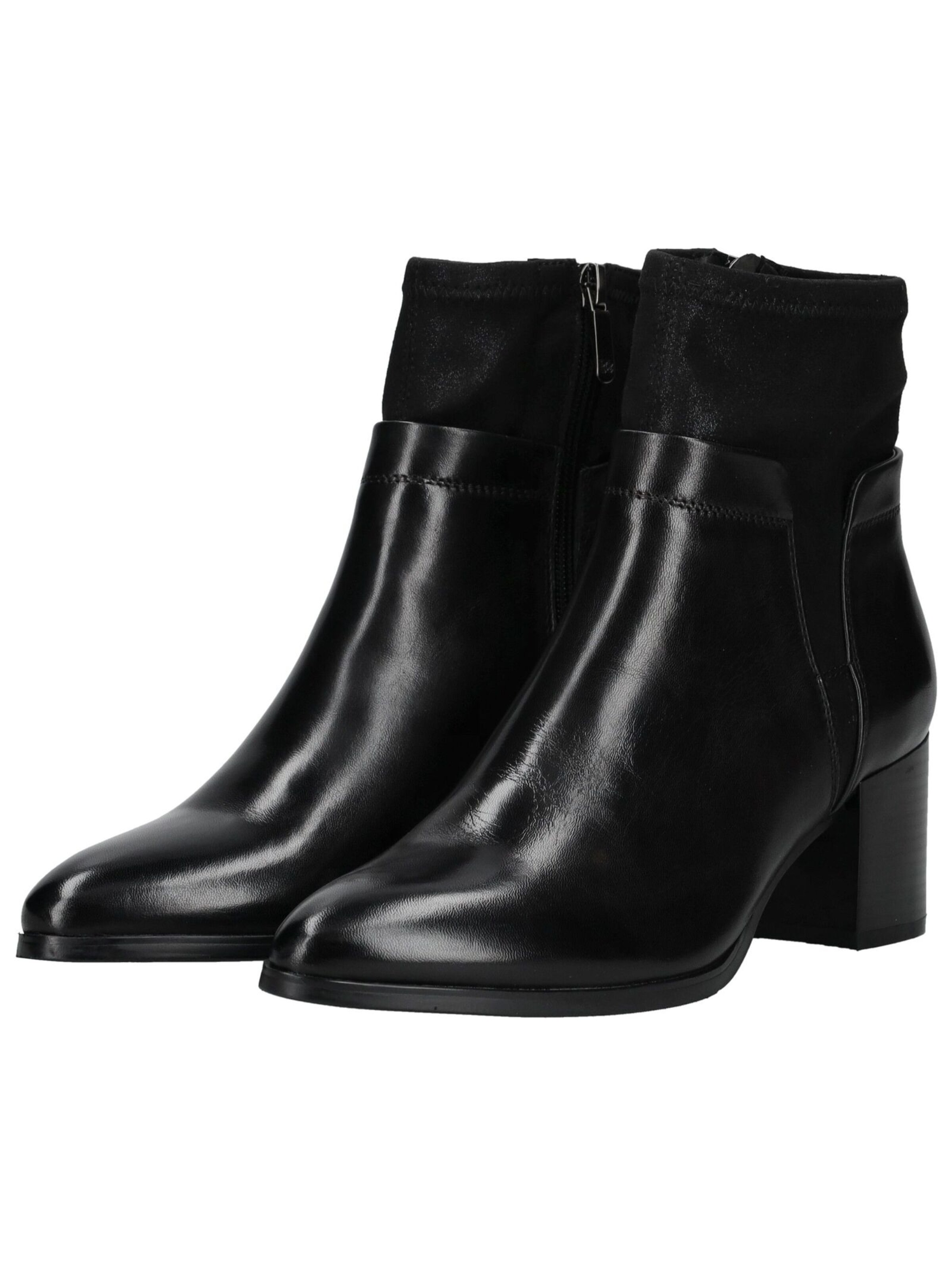 Regarde le Ciel Ankle Boots in Black