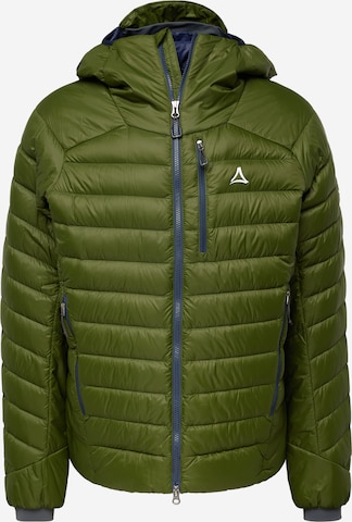 Schöffel - Chaqueta de montaña 'Tschierval' en verde: frente