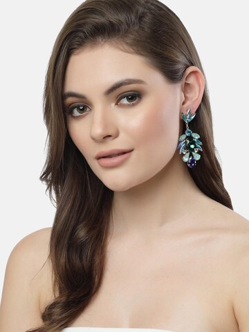 AVANT-GARDE PARIS - Pendientes 'Violetaia' en verde