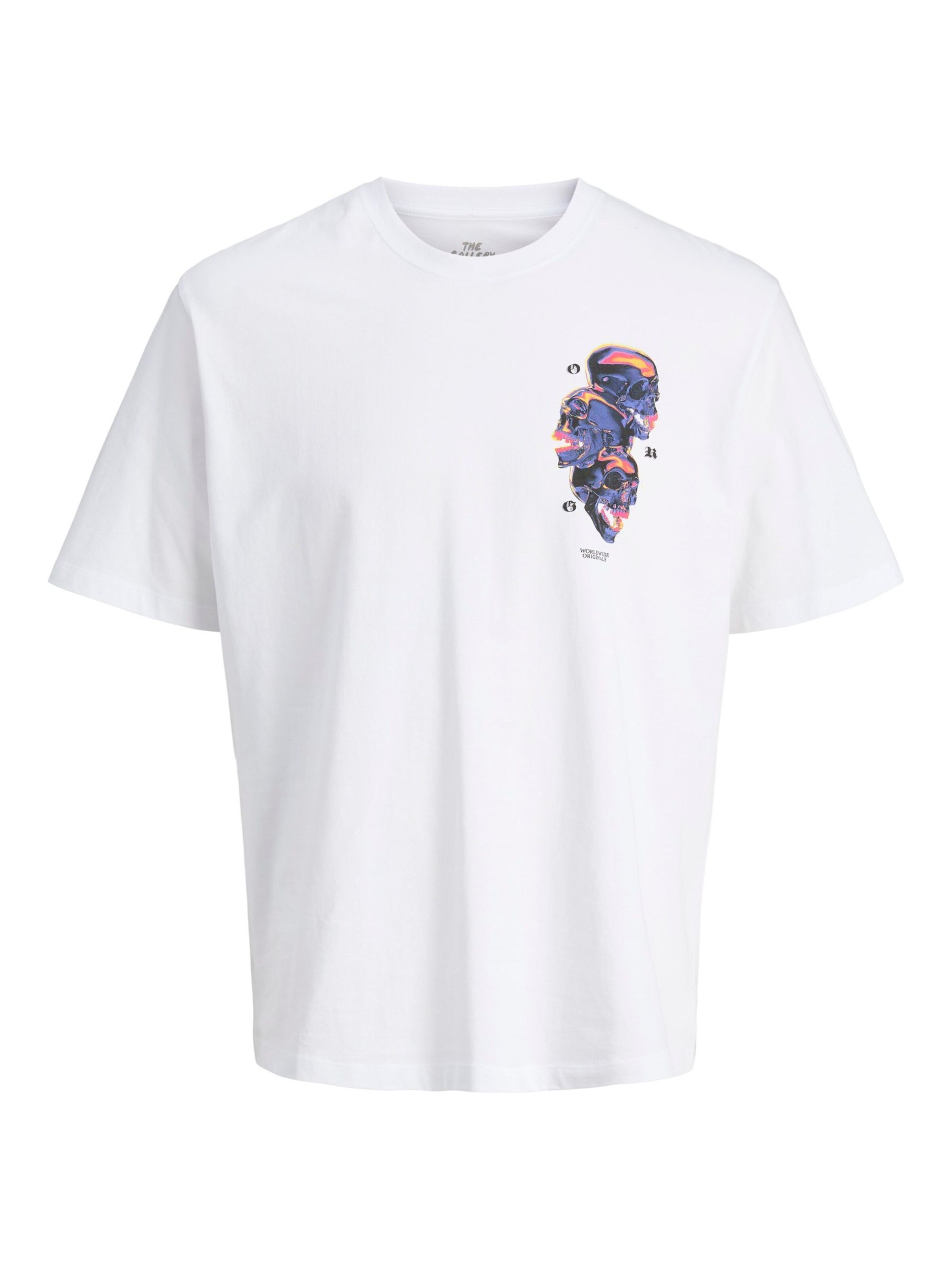 JACK & JONES Shirt in White: front