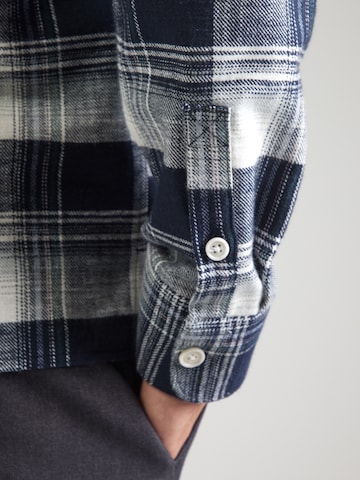 DRYKORN Regular fit Button Up Shirt 'Gunray' in Blue