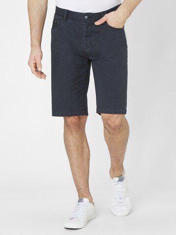 Coupe slim Pantalon REDPOINT en bleu : devant