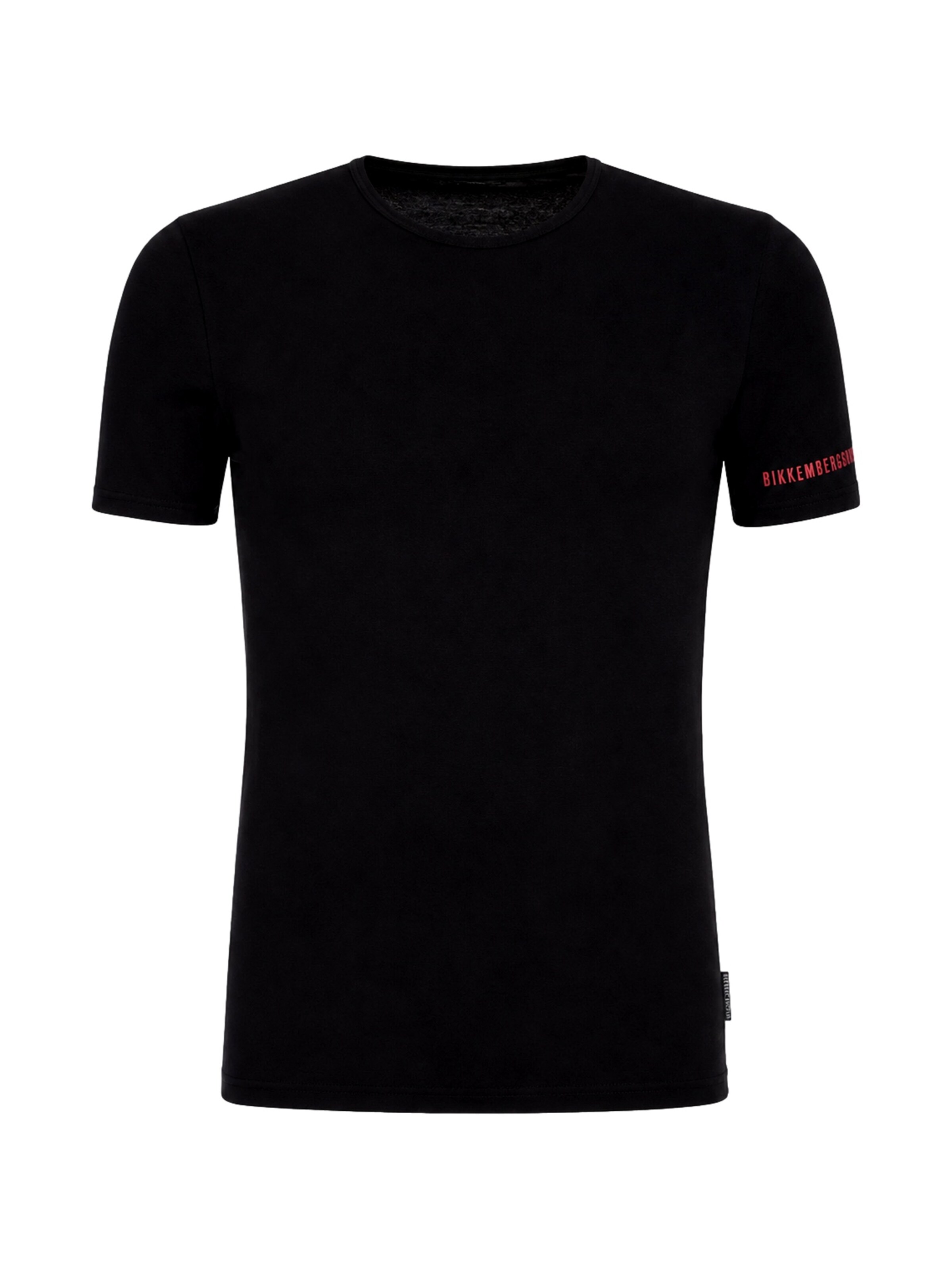 BIKKEMBERGS Undershirt in Black: front