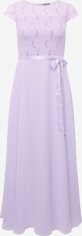 Robe de soirée SWING Curve en violet : devant