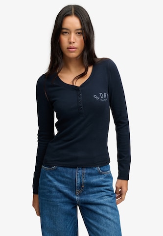 T-shirt Superdry & Co en bleu : devant