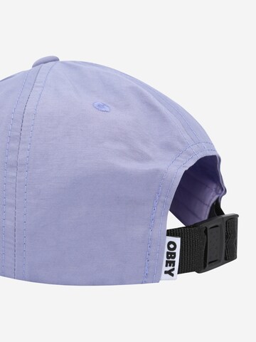 Casquette Obey en violet