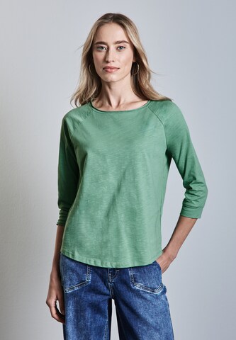 STREET ONE Shirt in Grün: Vorderseite