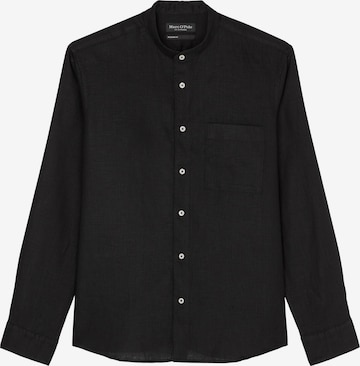 Marc O'Polo Regular fit Button Up Shirt in Black: front