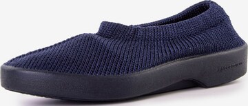 Arcopedico Classic Flats in Blue: front