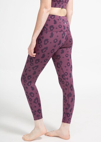 Boochen Skinny Leggings in Purple