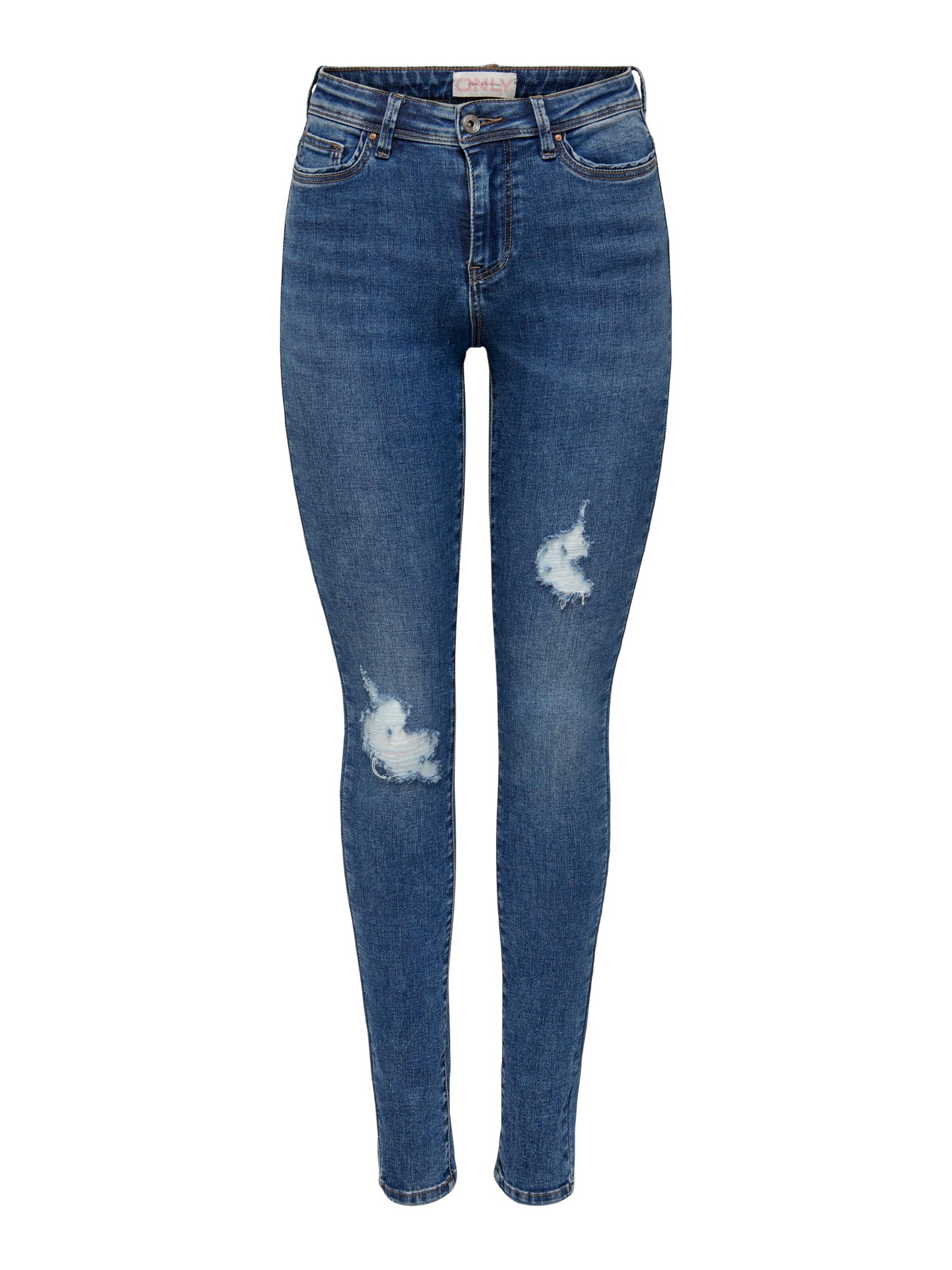 ONLY Skinny Džínsy 'ONLWauw' - Modrá: predná strana