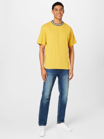 Redefined Rebel T-shirt 'Jeremy' i gul