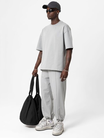 VAMOS CLO Loose fit Pants 'Oise' in Grey