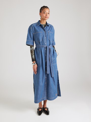 Munthe Shirt Dress 'FIA' in Blue: front