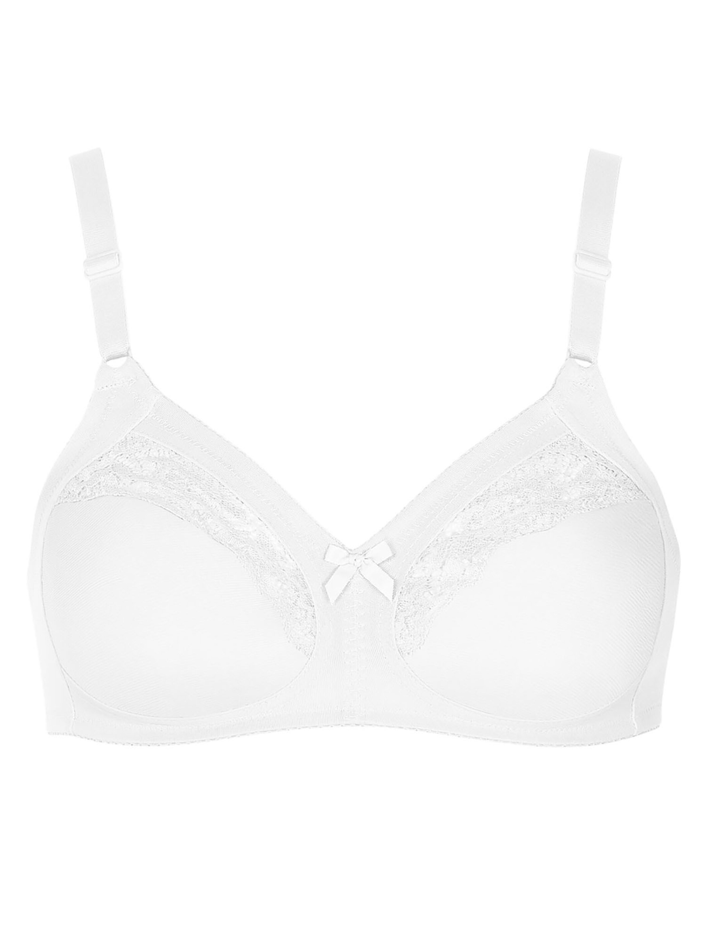 Lisca Classic Bra 'Minca' in White