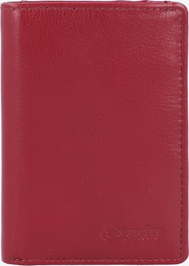 Esquire Portemonnaie 'Oslo' in rot, Produktansicht