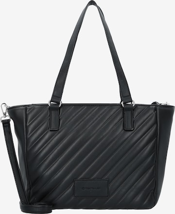 TOM TAILOR Shopper in Zwart: voorkant