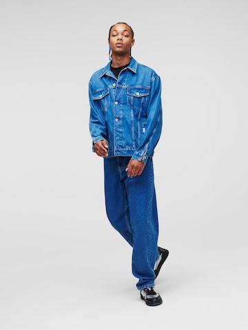 KARL LAGERFELD JEANS Loosefit Jeans in Blauw