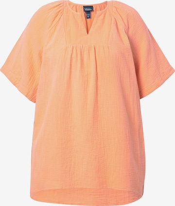 Ulla Popken Tuniek in Oranje: voorkant