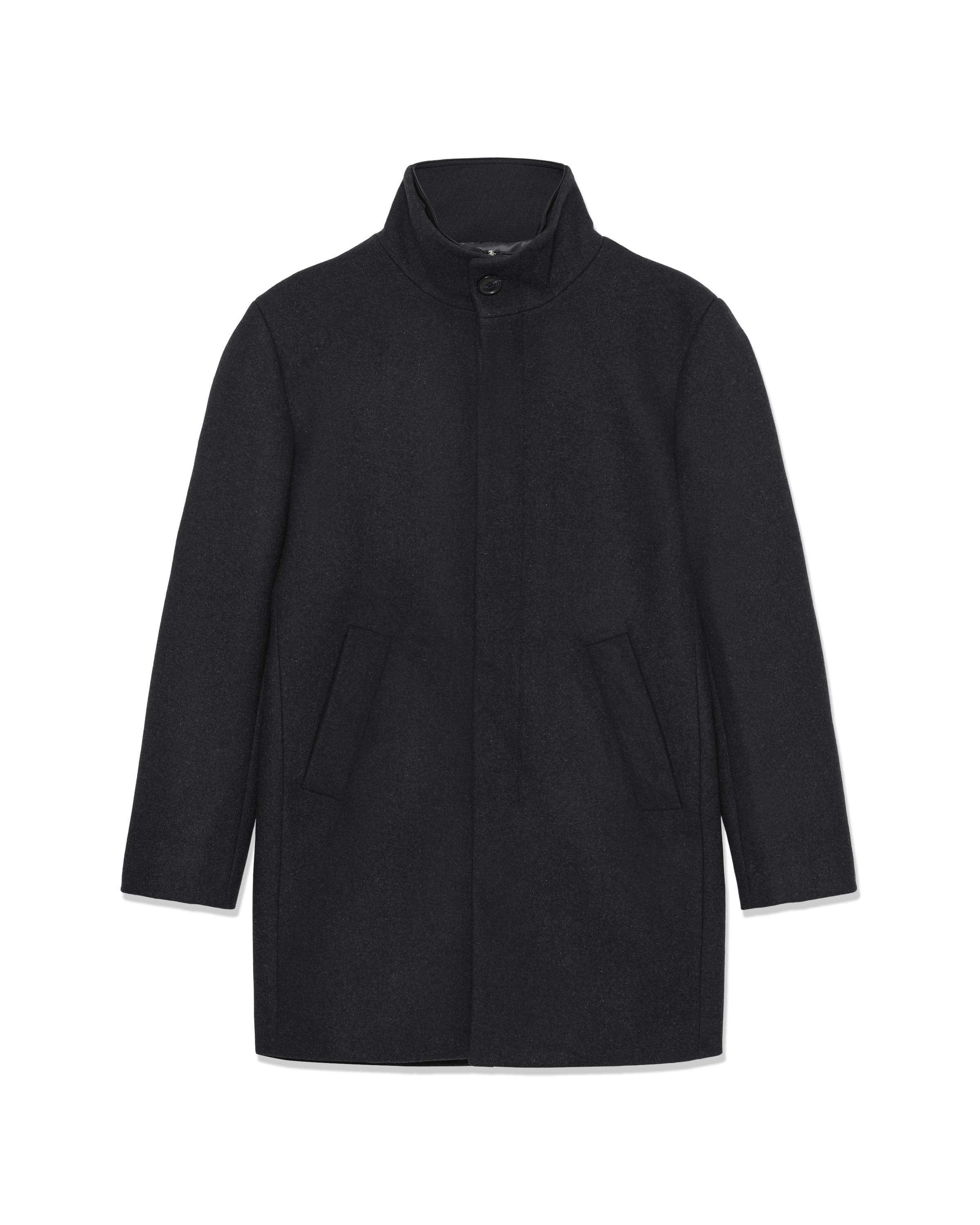 Matinique Regular fit Between-Seasons Coat 'Harvey' in Grey: front