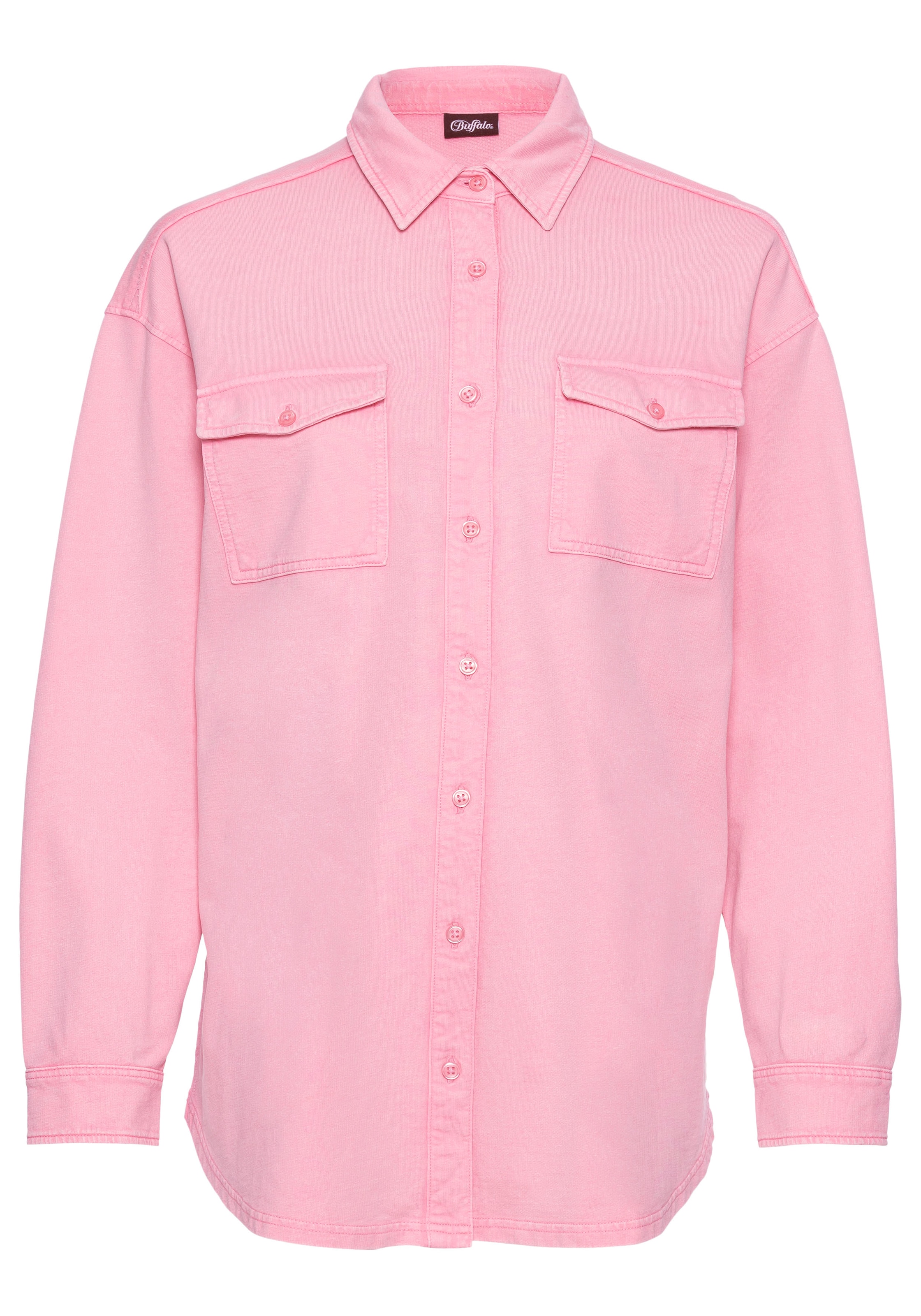 BUFFALO Blus i rosa: framsida